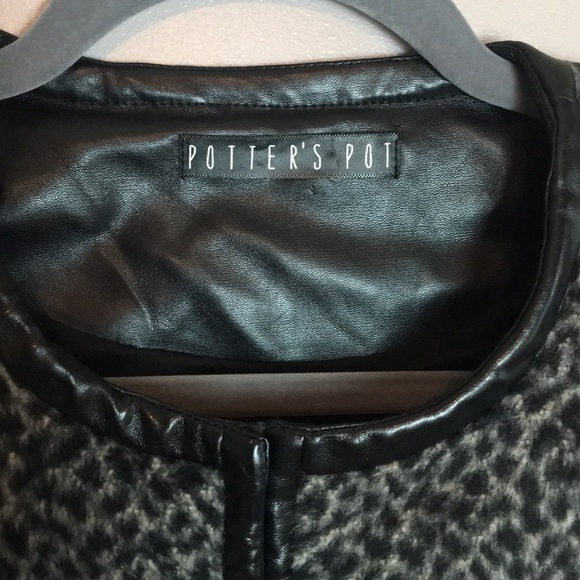 Anthropologie Potter’s Pot Leopard Animal Print Jacket - Picture 6 of 16